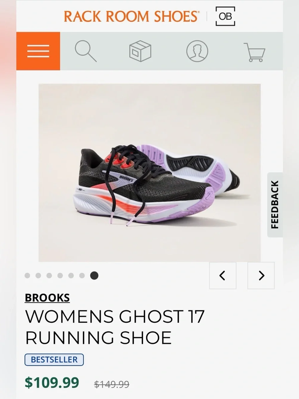Brooks Ghost Running Shoes